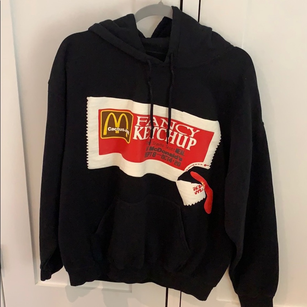 Travis Scott Fancy Ketchup McDonald’s Hoodie
